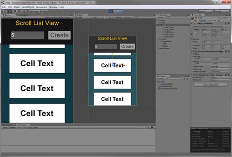 Image result for List Scroll Unity