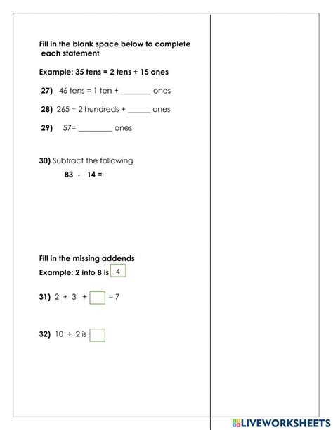 Class 1 Maths Online Test に対する画像結果