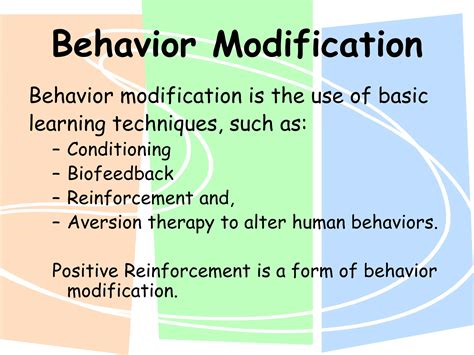Image result for Behavior Modification Subject