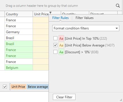 Filter Formula Based On Conditional Formatting に対する画像結果