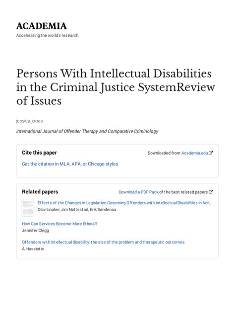 Image result for Intellectual Disability Cases