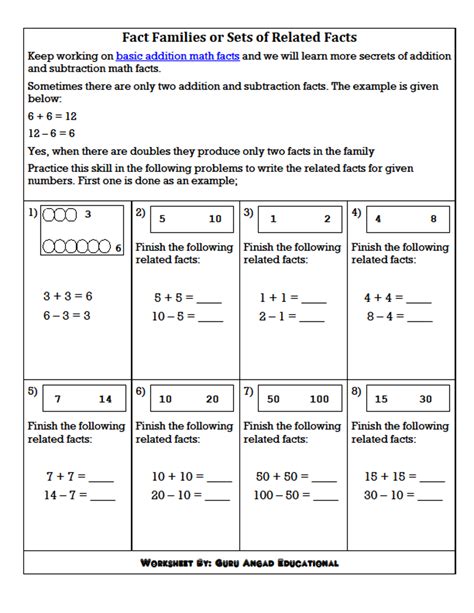 3rd Grade Math Facts Worksheets Word Search に対する画像結果
