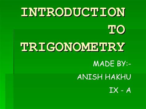 نتيجة الصورة لـ Trigonometry Lecture
