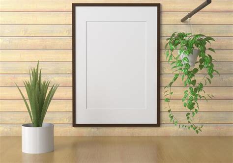 Image result for 3d frame mockup