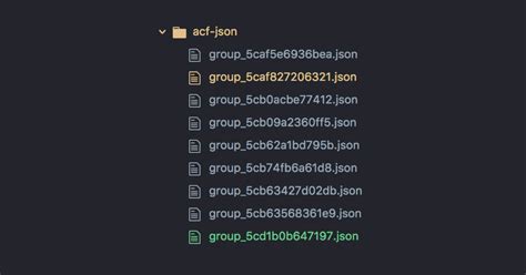 ACFE JSON File Theme Folder に対する画像結果