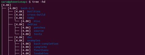 Image result for Linux Du Command Folder Tree with Sizes