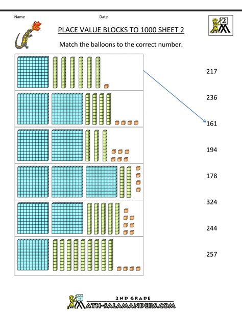 Toradh íomhá ar Place Value Block 2-Digit Numbers