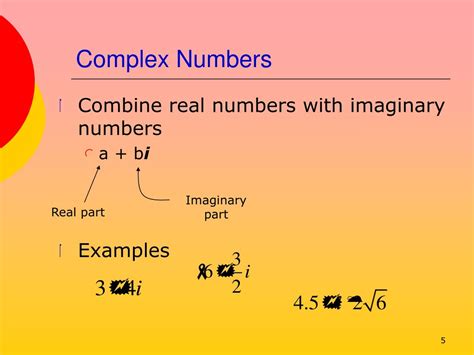 Imaginary and Complex Numbers に対する画像結果