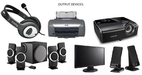 Image result for Output Devices On Computer