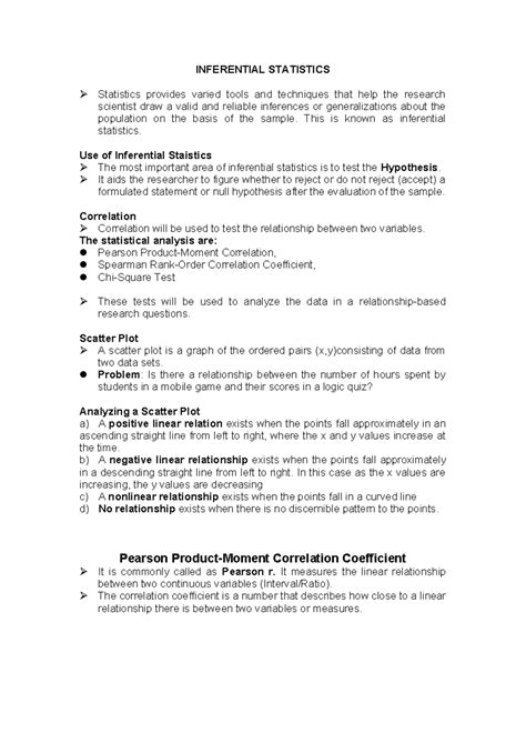 Toradh íomhá ar Inferential Statistical Methods