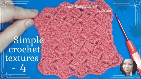 Image result for Simple Textured Crochet Stitch