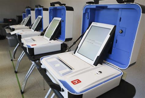 Image result for ACM Voting Machine