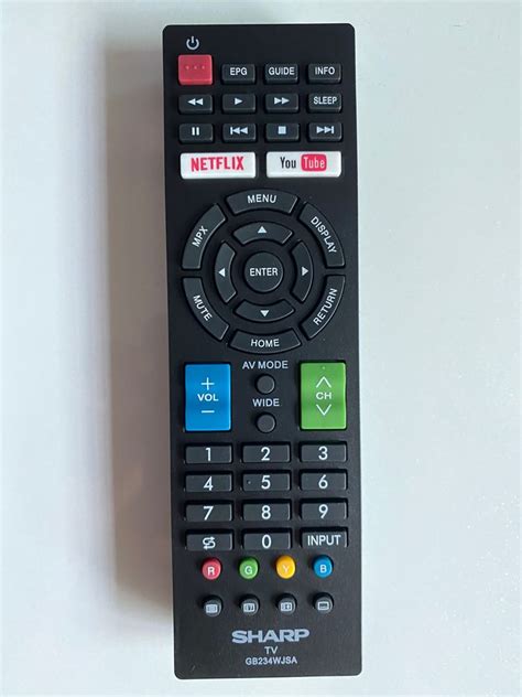 Image result for Sharp TV Remote