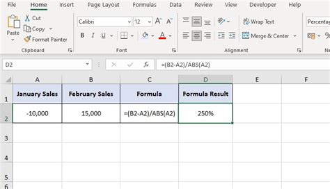 Image result for Percentage Change Formula Excel