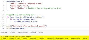 Image result for Dictionary in Python Append Data