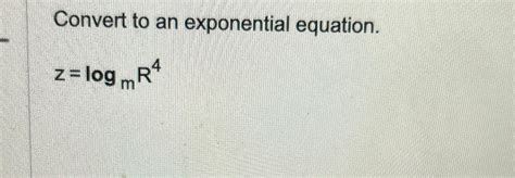 Image result for Convert to Exponential Equation