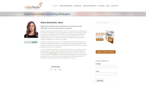 Image result for HR About.me Website Examples