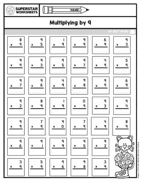Image result for Multiplication Test Worksheets