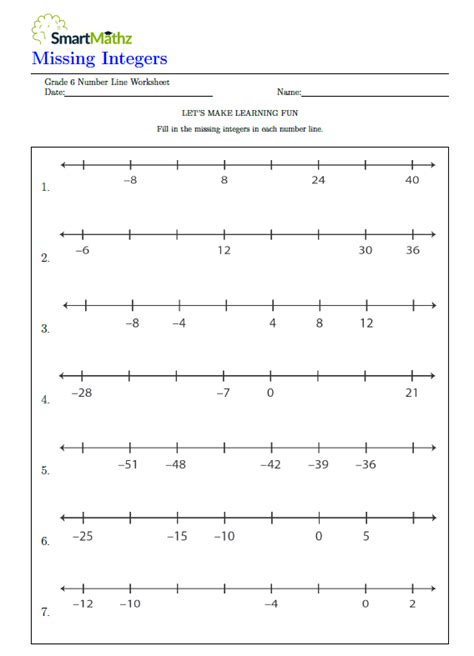Image result for Grade 6 Math Worksheets Double Number Line