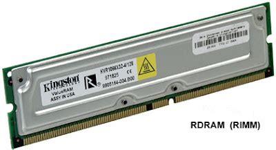 Afbeeldingsresultaten voor Rambus Inline Memory Module