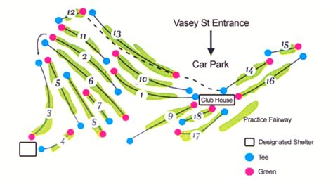 Image result for Ivanhoe Golf Course Layout