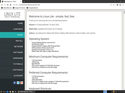 Toradh íomhá ar Graphical User Interface for Linux Lite