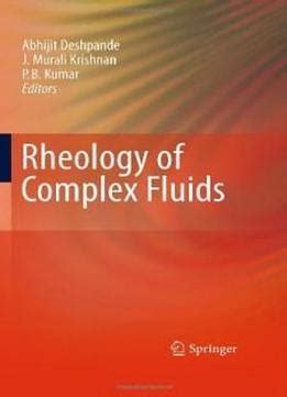 Image result for Complex Fluids Book