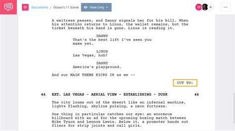 Toradh íomhá ar Screenplay Format Software