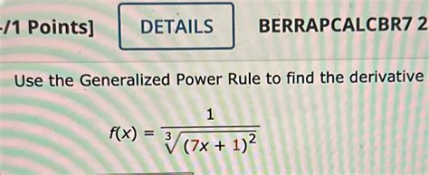 Image result for Example of Generalized Power Rule