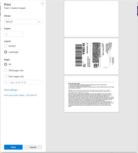 Image result for FedEx Sticker Print Paper