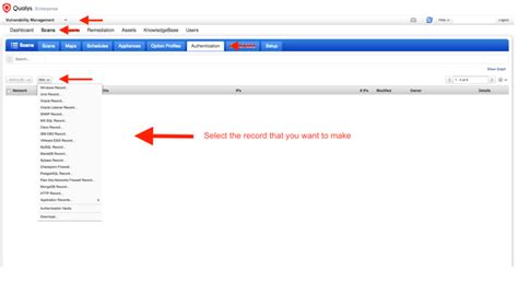 Qualys Authenticated Scan に対する画像結果