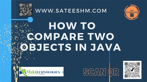 How to Compare Objects in Java に対する画像結果