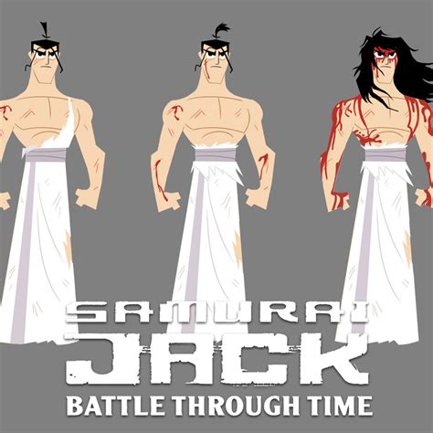 Toradh íomhá ar Samurai Jack Character Design