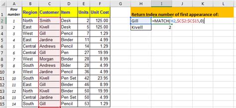 Afbeeldingsresultaten voor Excel Function to Match Approximate Names