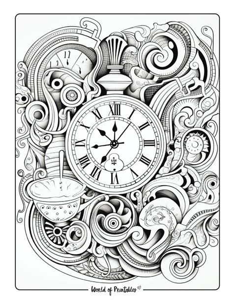 Abstract Coloring Pages に対する画像結果