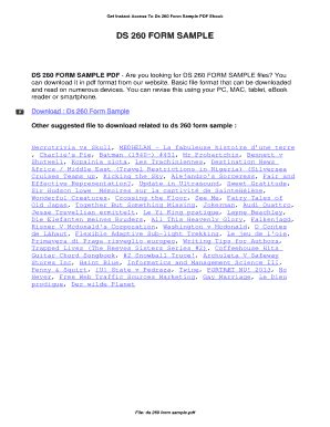 Image result for DS-260 Form Printable