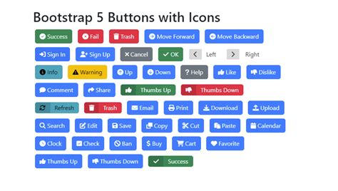 Bootstrap 5 Offline Icons-க்கான படிம முடிவு