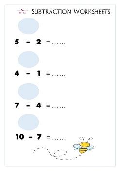 Bildergebnis für Math Worksheets Sub