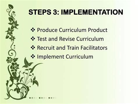 Image result for 5 Steps of Curriculum Implementation