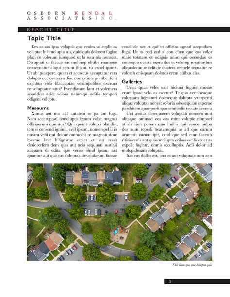 Image result for Example of a Report Layout