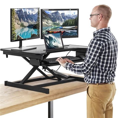 Image result for Desktop Adjustable Computer Stand