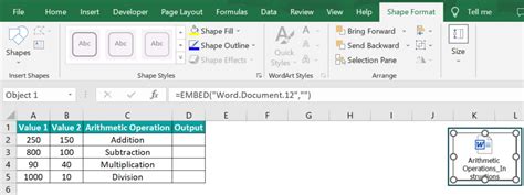 Image result for Add Object in Excel