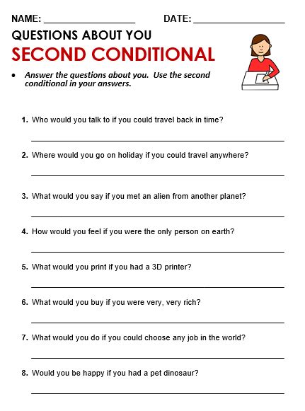 Résultat d’images pour Reading Comprehension Second Conditional