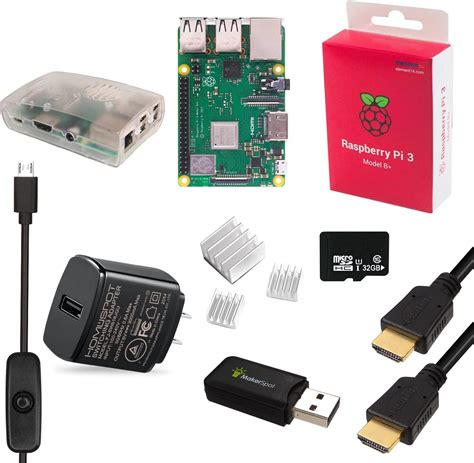 Image result for Raspberry Pi 3 Model B+ Starter Kit