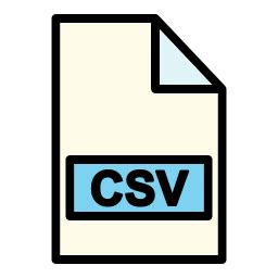 Export CSV File Symbol に対する画像結果