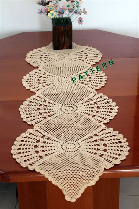 Image result for Free Easy Crochet Table Runner Patterns