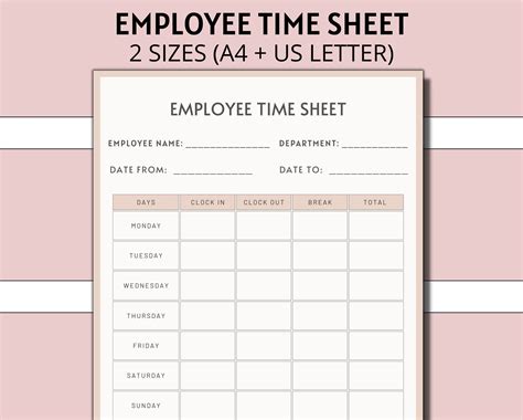 Toradh íomhá ar Time Card Job Tracking