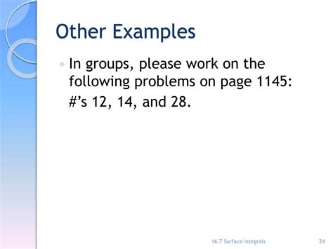Vector Calculus Examples に対する画像結果
