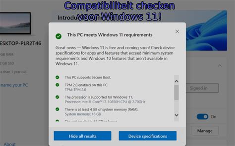 Image result for Is My PC Compatible with Win 11