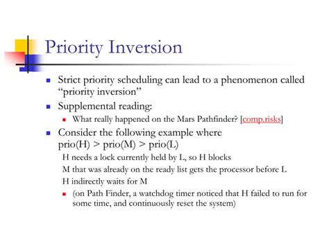 Image result for Priority Inversion in OS